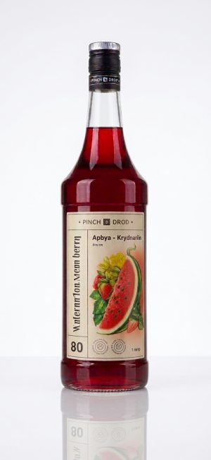 موهيتو مونين مكس بطيخ وفراولة 1 لتر. Monin Watermelon & Strawberry Mojito Syrup – 1 L