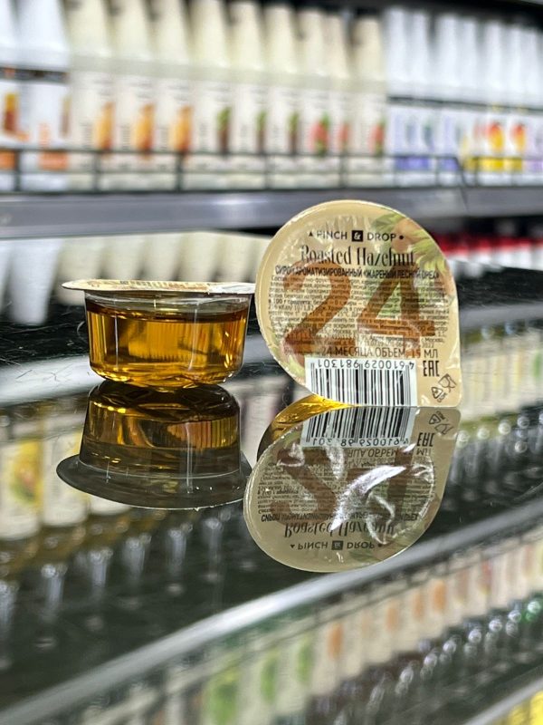 كبسولات سيروب بندق روسي 15 مل.Hazelnut Syrup Capsules 15 mL