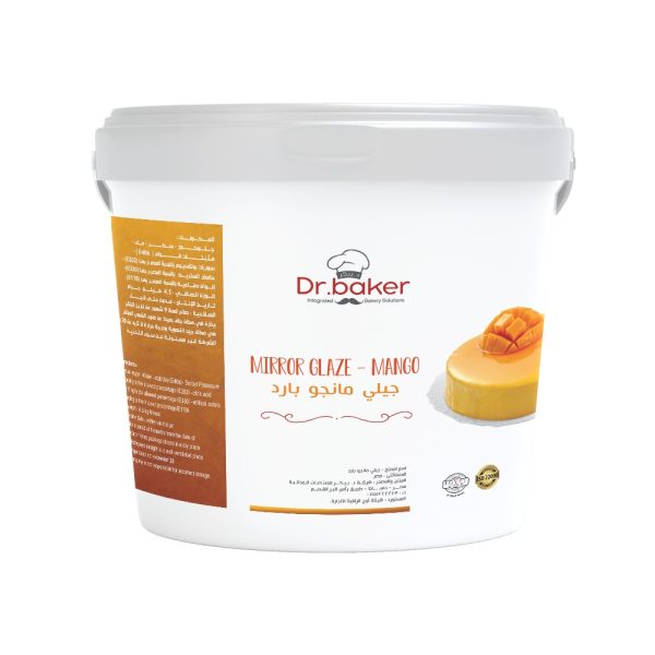 ديكور جل مانجا دكتور بيكر.Dr.baker Mango Gel Glaze