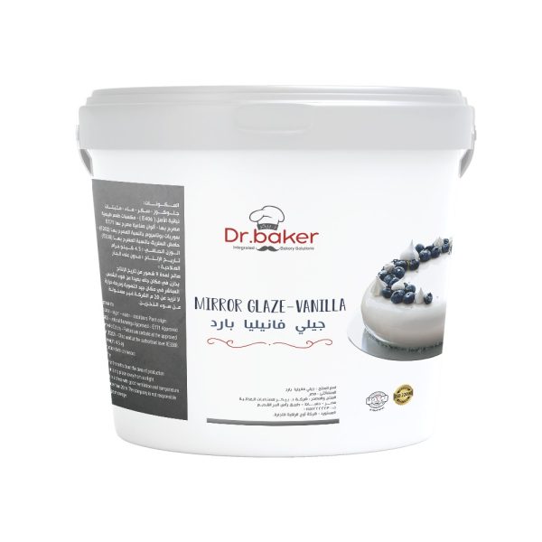 ديكور جل فانيلا دكتور بيكر.Dr.baker Vanilla Gel Glaze