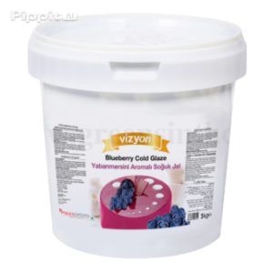 ديكور جل بلوبيري فزيون.Vizyon Blueberry Gel Glaze