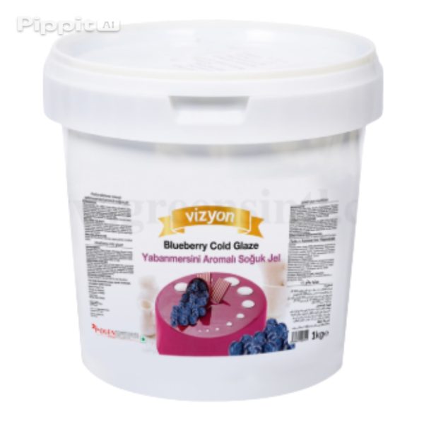 ديكور جل بلوبيري فزيون.Vizyon Blueberry Gel Glaze