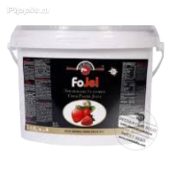 ديكور جل فراولة فو جل.FoJel Strawberry Gel Glaze