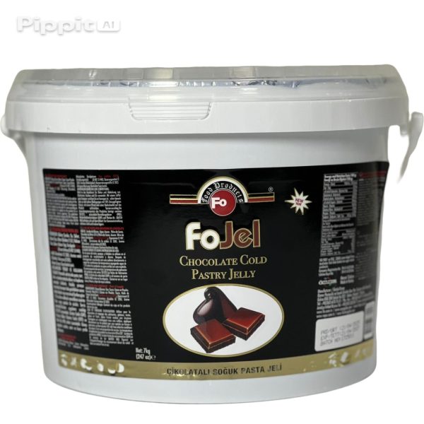 ديكور جل شوكولاتة فو جل.FoJel Chocolate Gel Glaze