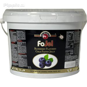 ديكور جل بلوبيري فو جل.FoJel Blueberry Gel Glaze