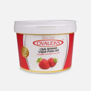 ديكور جل فراولة تركي.Ovalex Strawberry Gel Glaze