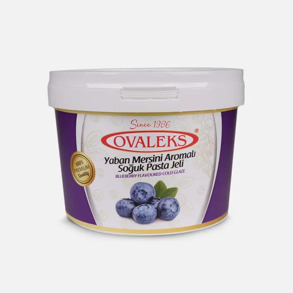 ديكور جل بلوبيري تركي.Ovalex Blueberry Gel Glaze