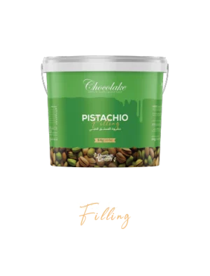 Catalogue-11 حشوة فستق حلبي شوكوليك 5كيلو.Chocolake Pistachio Filling 5Kg