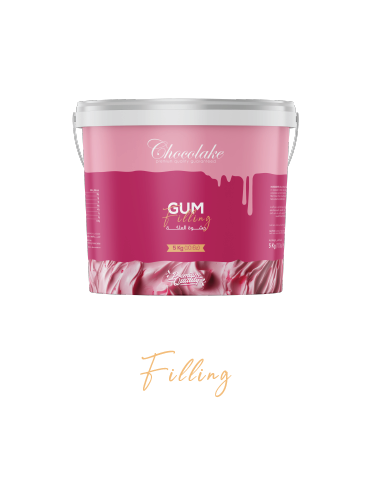 Catalogue-62 حشوة بابل جم شوكوليك 5كيلو.Chocolake Bubble Gum Filling 5Kg