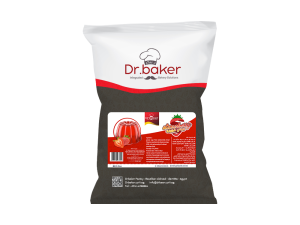 جلي فراولة دكتور بيكر 10 كيلو.Dr. Baker Strawberry Jelly Powder 10kg