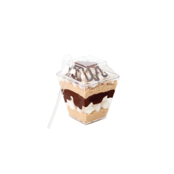 كاسات ديزرت 60 مل ربطة 10 كاسات.60ml Dessert Cups Pack Of 10