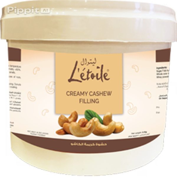 image_Pippit_202511061527 حشوة كاشو ليتوال 5 كيلو.L'étoile Creamy Cashew Filling 5kg