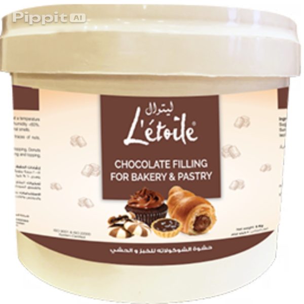 image_Pippit_202511061535 حشوة شوكولاتة حراري ليتوال 5 كيلو.L’étoile Chocolate Filling for Bakery & Pastry 5Kg