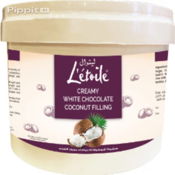 image_Pippit_202511081215 حشوة رافاييلو ليتوال 5 كيلو. L'étoile Creamy Raffaello Filling 5kg