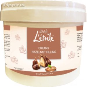 image_Pippit_202511081224 حشوة كيندر ليتوال 5 كيلو.L'étoile Creamy Kinder Bueno Filling 5kg
