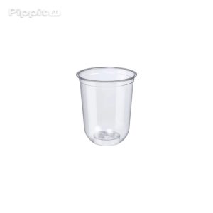 كاسات بلاستيك 14اوز U ربطة 50 كاسة.U Shaped Plastic Cups 14OZ Pack of 50