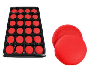 1948.jpg مكرون احمر طبق 24 حبة.Red Macarons Tray of 24