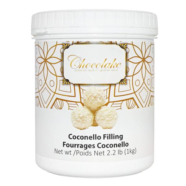 7570-chocolake-coconello-filling-1kg-h1600 حشوة رافاييلو 1 كيلو.Raffaello Filling 1 K