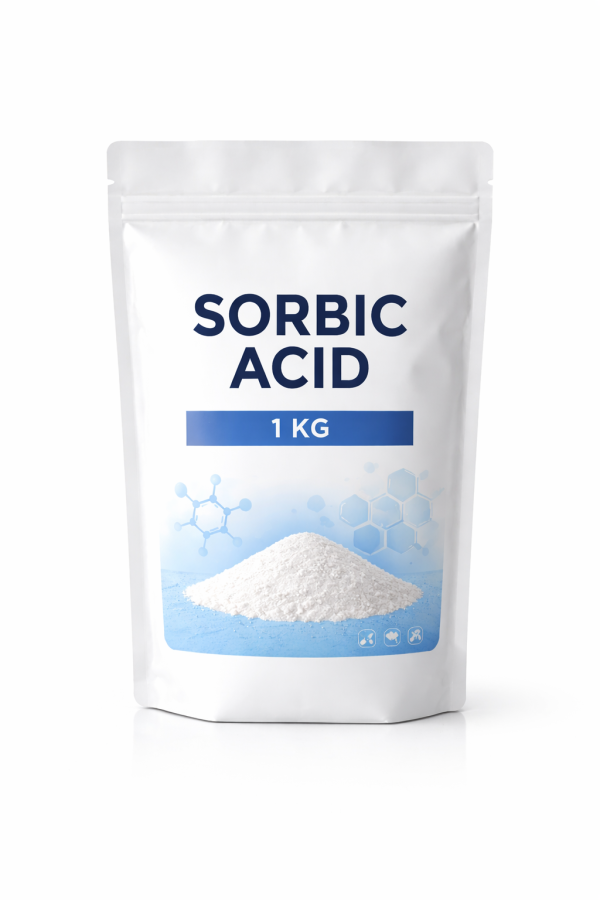سوربيك اسيد 1 كيلو مادة حافظة للكيك.Sorbic Acid 1 KG – Cake Preservative