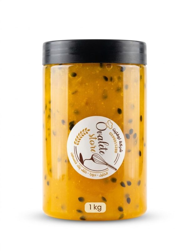 مهروس بسفلورا 1 كيلو.Passion Fruit Filling 1 Kg
