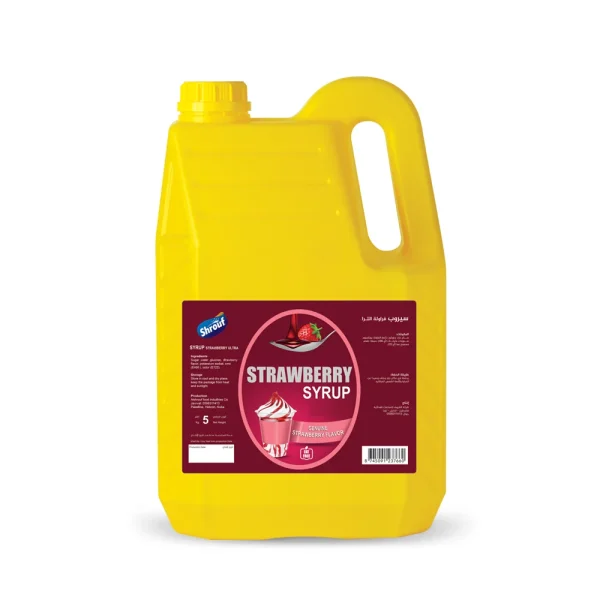 سيروب فراولة 5 لتر.Strawberry Syrup 5L