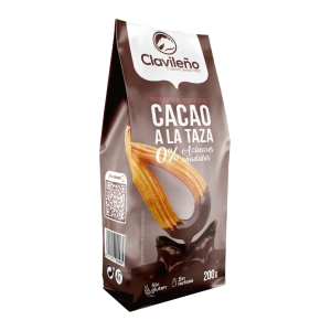 هوت شوكليت كلافيلينو خالي من السكر 200 غرام.Clavileno Sugar Free Hot Chocolate 200 g