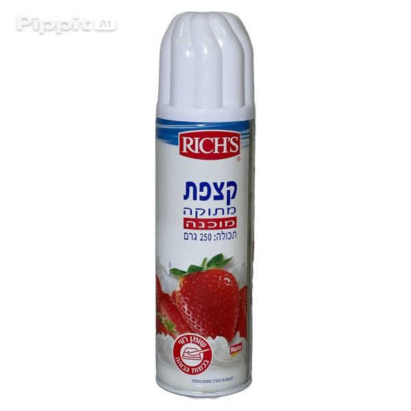 كريما رش علبة 600 غرام.Rich’s Whipping Cream Spray 600 g