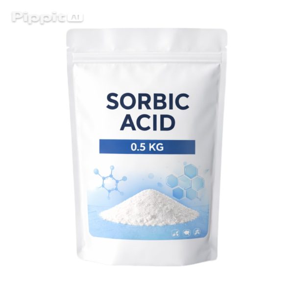سوربيك اسيد 0.5 كيلو مادة حافظة للكيك.Sorbic Acid 0.5 KG – Cake Preservative