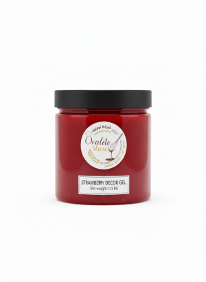 Gemini_Generated_Image_2dm6k82dm6k82dm6 ديكور جل فراولة 0.5 كيلو.Strawberry Decor Gel 0.5 kg