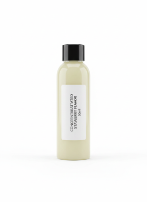 نكهة غذائي فراولة مركز 50 مل.Concentrated Strawberry Food Flavor – 50ml