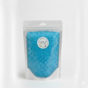 مزرا ملوّن ازرق 1 كيلو.Blue Colored Nonpareils 1 kg
