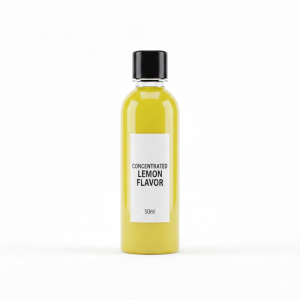 نكهة غذائي ليمون مركز 50 مل.Concentrated Lemon Food Flavor – 50ml