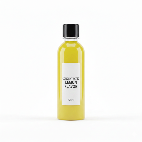 Gemini_Generated_Image_504pzj504pzj504p نكهة غذائي ليمون مركز 50 مل.Concentrated Lemon Food Flavor – 50ml