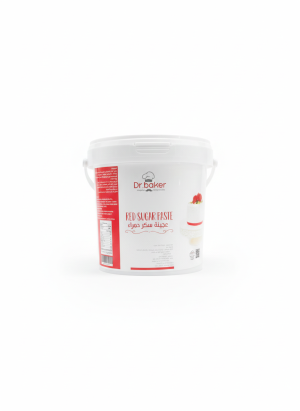 عجينة سكر احمر دكتور بيكر 1 كيلو.Dr. Baker Red Sugar Paste – 1kg