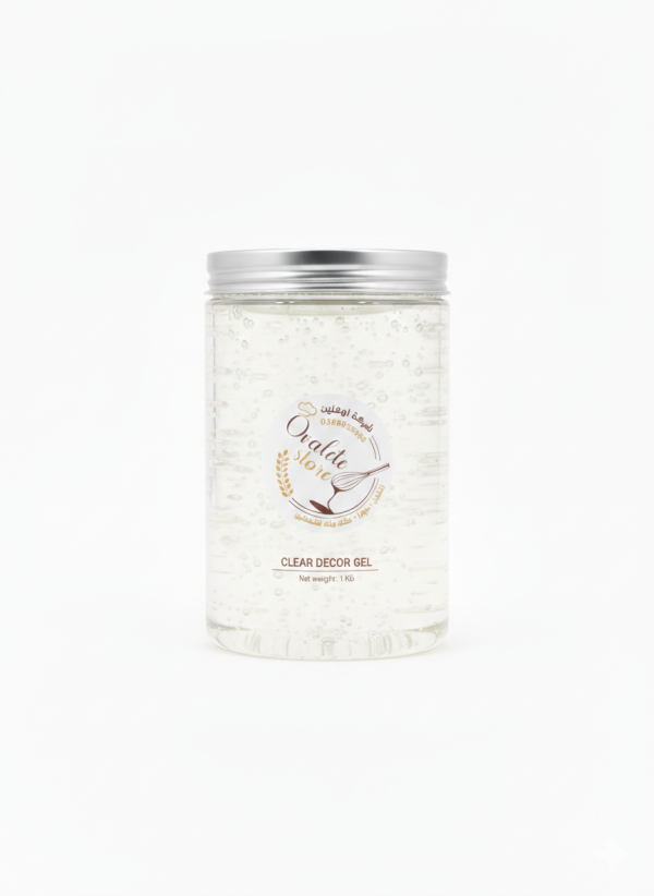 ديكور جل شفاف 1 كيلو.Clear Decor Gel 1 kg