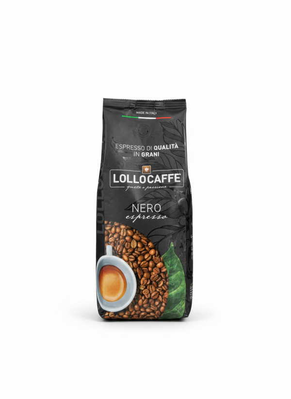 قهوة اسبريسو لولّو كافيه 1 كيلو.LOLLOCAFFE Espresso Coffee – 1 KG