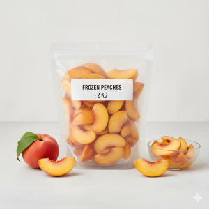 خوخ مفرز 2 كيلو.Frozen Peaches 2 KG
