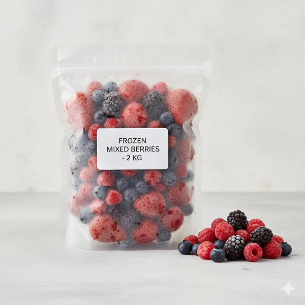 مكسبيري مفرز 2 كيلو.Frozen Mixed Berries 2 KG