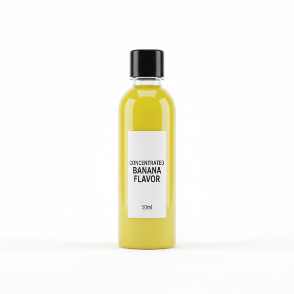 نكهة غذائي موز مركز 50 مل.Concentrated Banana Food Flavor – 50ml