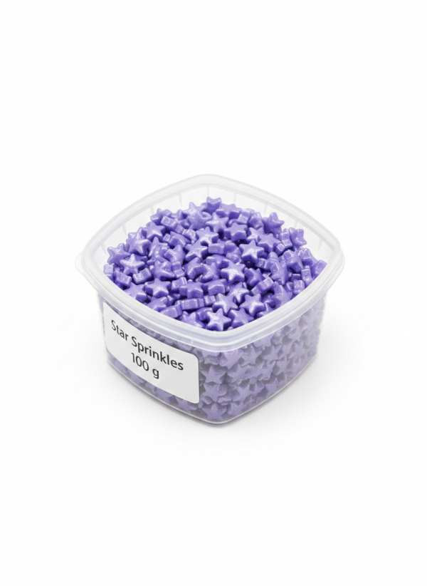 سكاكر سبرينكلز نجمة 100 غرام.Star Sprinkles 100 g