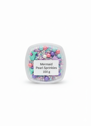 سكاكر سبرينكلز لولو حوريّة 100 غرام.Mermaid Pearl Sprinkles 100 g