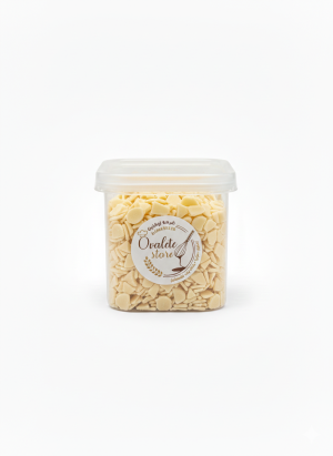 شوكولاتة فلكس أبيض 100 غرام.White Chocolate Flakes 100 g