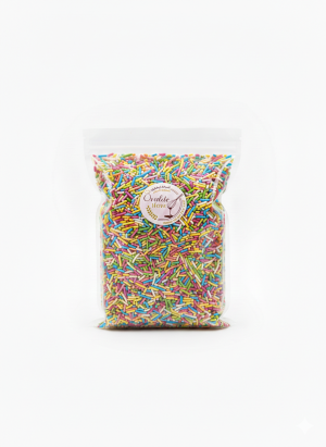 مزرا ملوّن طويل 1 كيلو.Long Colored Sprinkles 1 kg