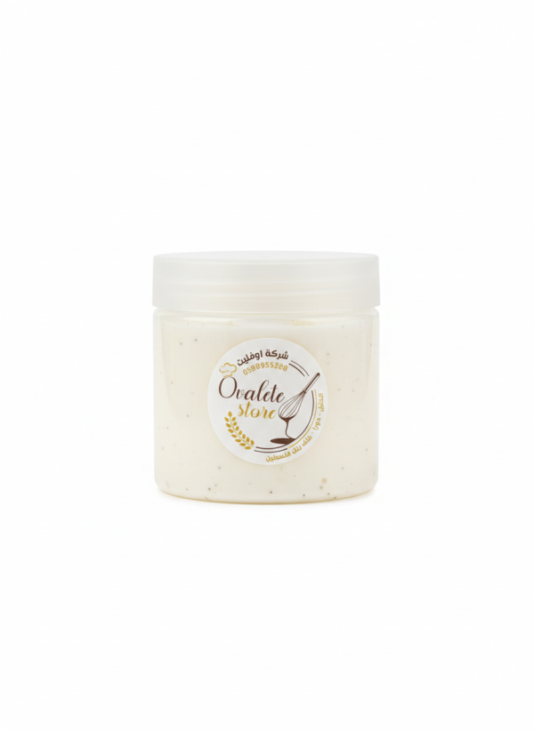ديكور جل فانيلا 0.5 كيلو.Vanilla Decor Gel 0.5 kg