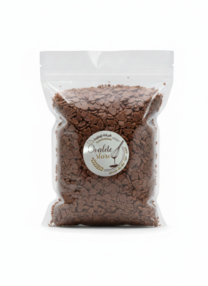 شوكولاتة فلكس بالحليب 1 كيلو.Milk Chocolate Flakes 1 kg