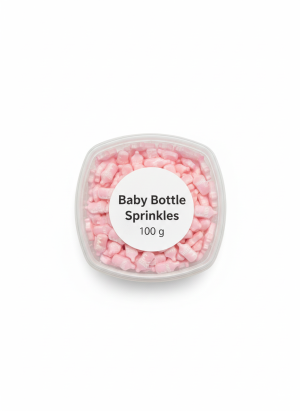 سكاكر سبرينكلز زجاجة رضاعة 100 غرام.Baby Bottle Sprinkles 100 g