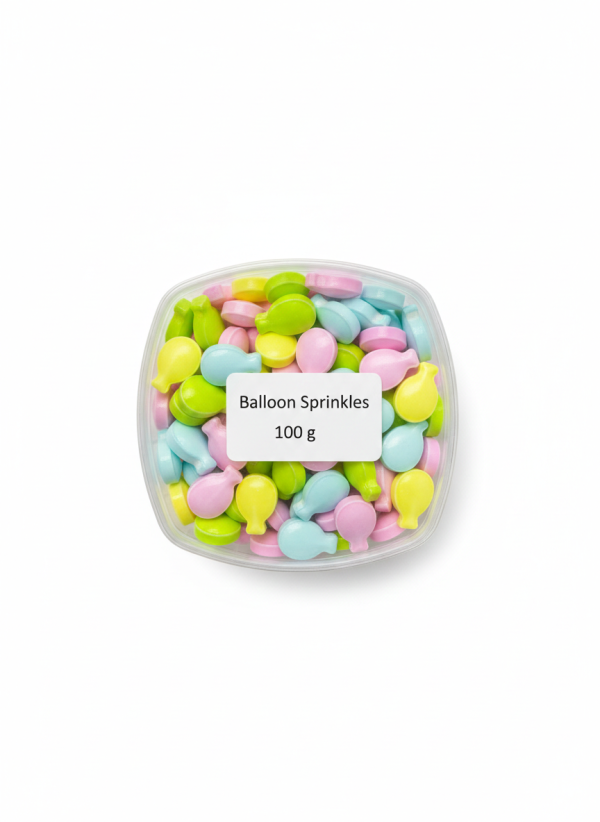 سكاكر سبرينكلز بالون 100 غرام.Balloon Sprinkles 100 g