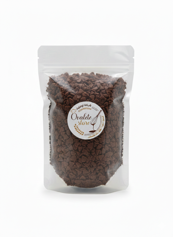 شوكولاتة فلكس مرير 1 كيلو.Dark Chocolate Flakes 1 kg