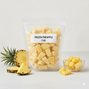 اناناس مفرز 2 كيلو.Frozen Pineapple 2 KG
