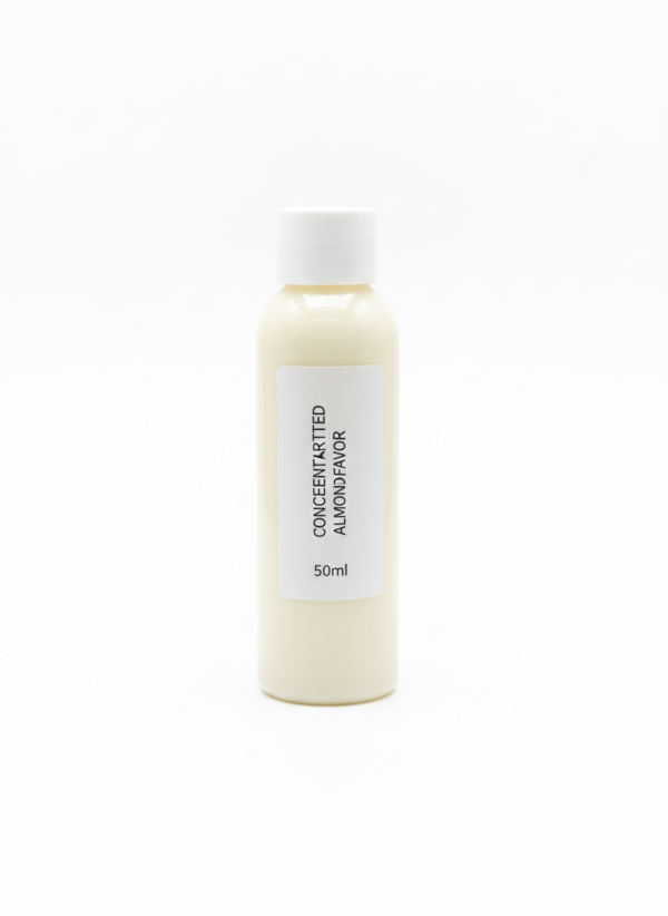 Gemini_Generated_Image_n6zfpn6zfpn6zfpn نكهة غذائي لوز مركز 50 مل.Concentrated Almond Food Flavor – 50ml